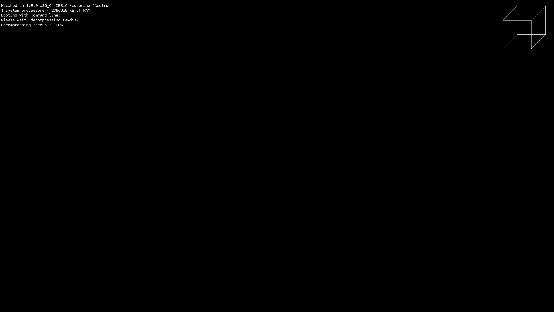 Hexahedron initial stage