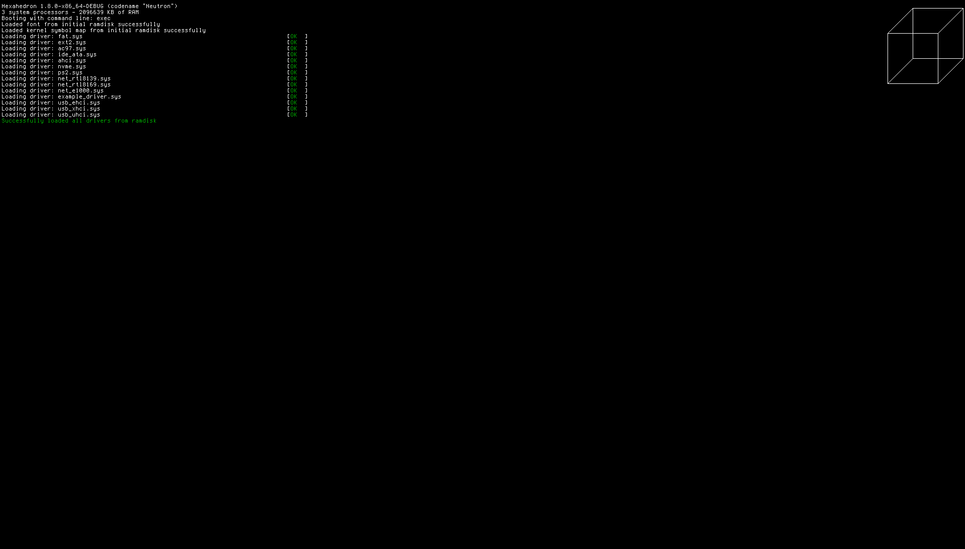 Hexahedron loading drivers